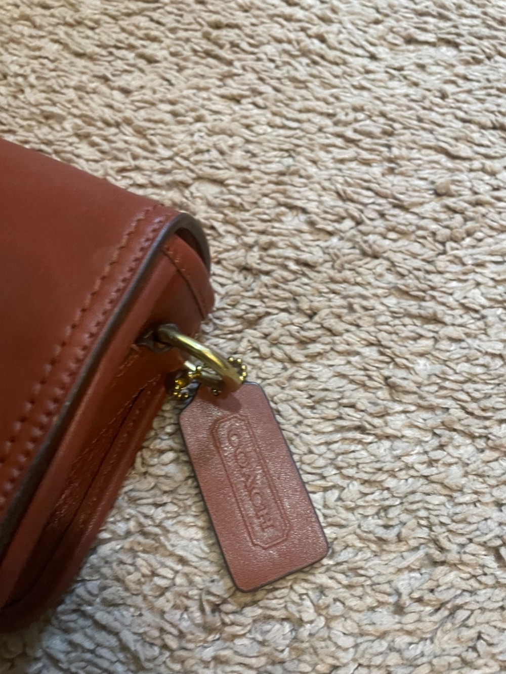 Coach Penny Legacy Leather Crossbody Turnlock - Picture 4 of 13